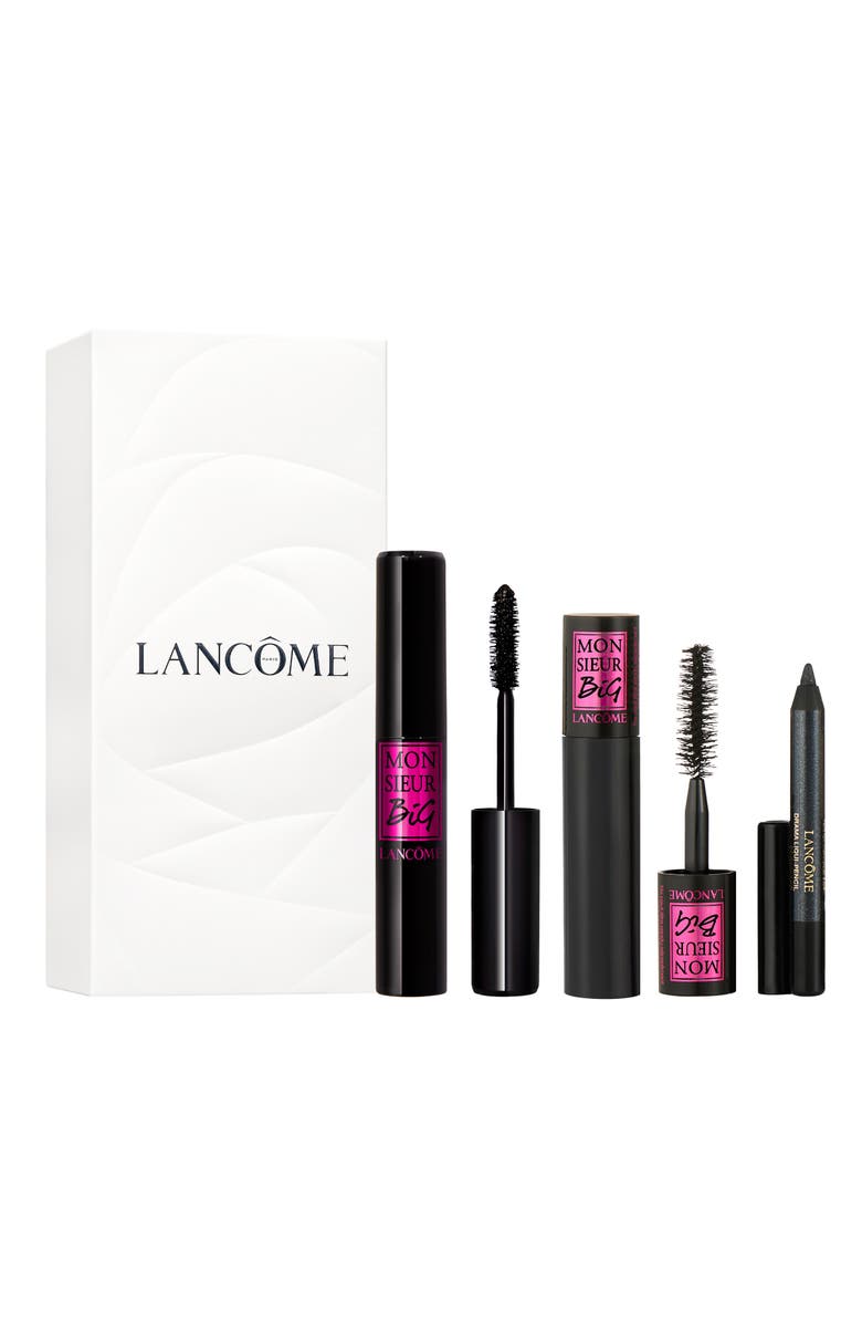 Lancôme Monsieur Big Volume Mascara 3-Piece Eye Makeup Gift Set $48 Value, Main, color, 