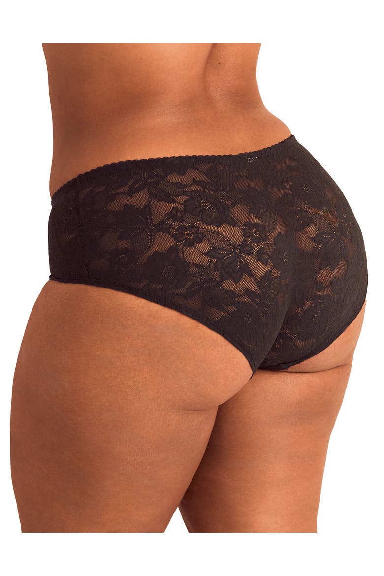 Marzia Shortie Panties, Alternate, color, Black