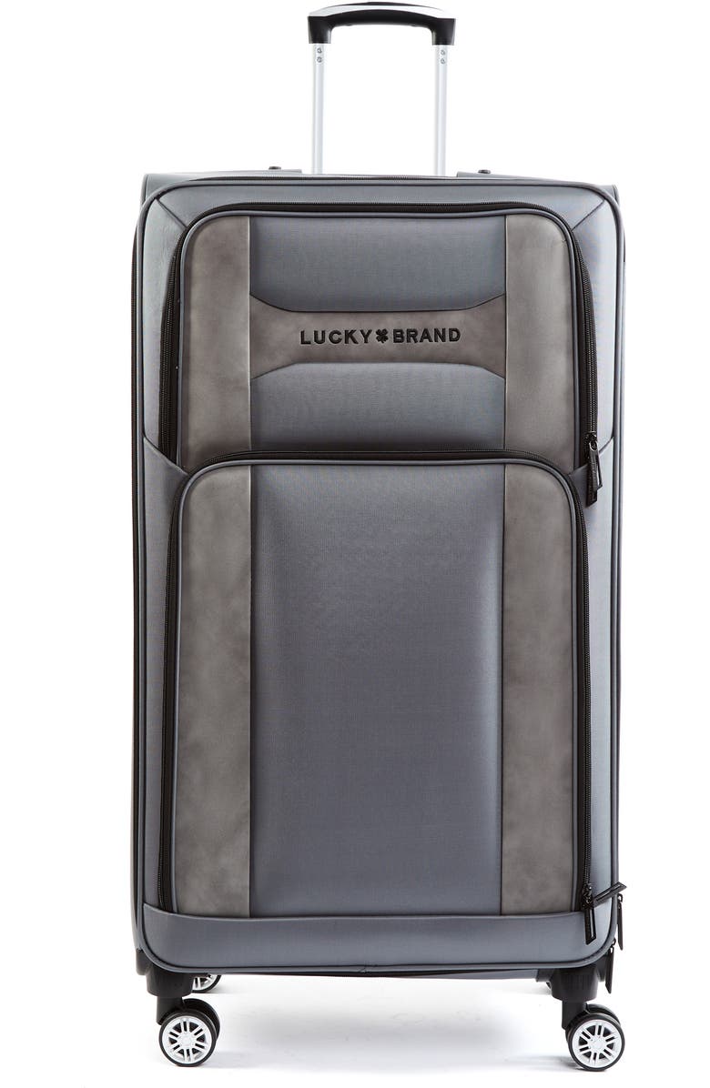 Lucky Brand Scout 32-Inch Hardside Spinner Packing Case, Main, color,