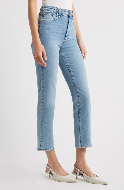 FRAME FRAME THE PENCIL CROP HIGH WAIST ANKLE SLIM STRAIGHT LEG JEANS