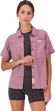 Mons Royale At Merino Short-Sleeve Shirt - Women's