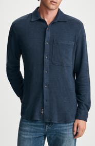 Mavi Jeans Textured Button Up Shirt