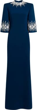 Jenny Packham Ilana Embellished Maxi Dress