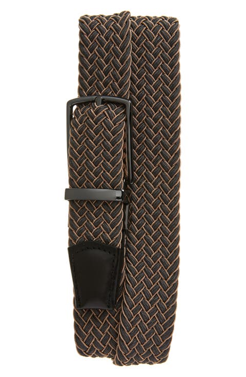 Tobias Braided Stretch Belt
