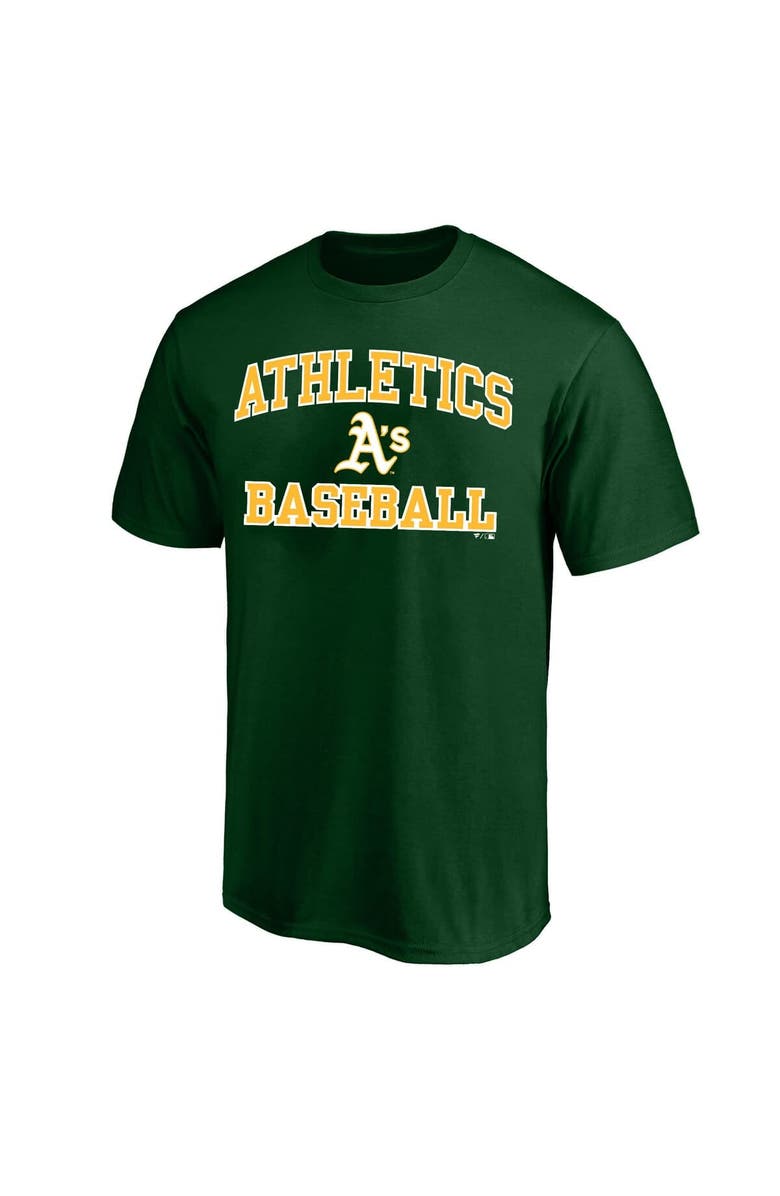 PROFILE Men's Profile  Kelly Green Athletics Big & Tall Heart & Soul T-Shirt, Alternate, color, 