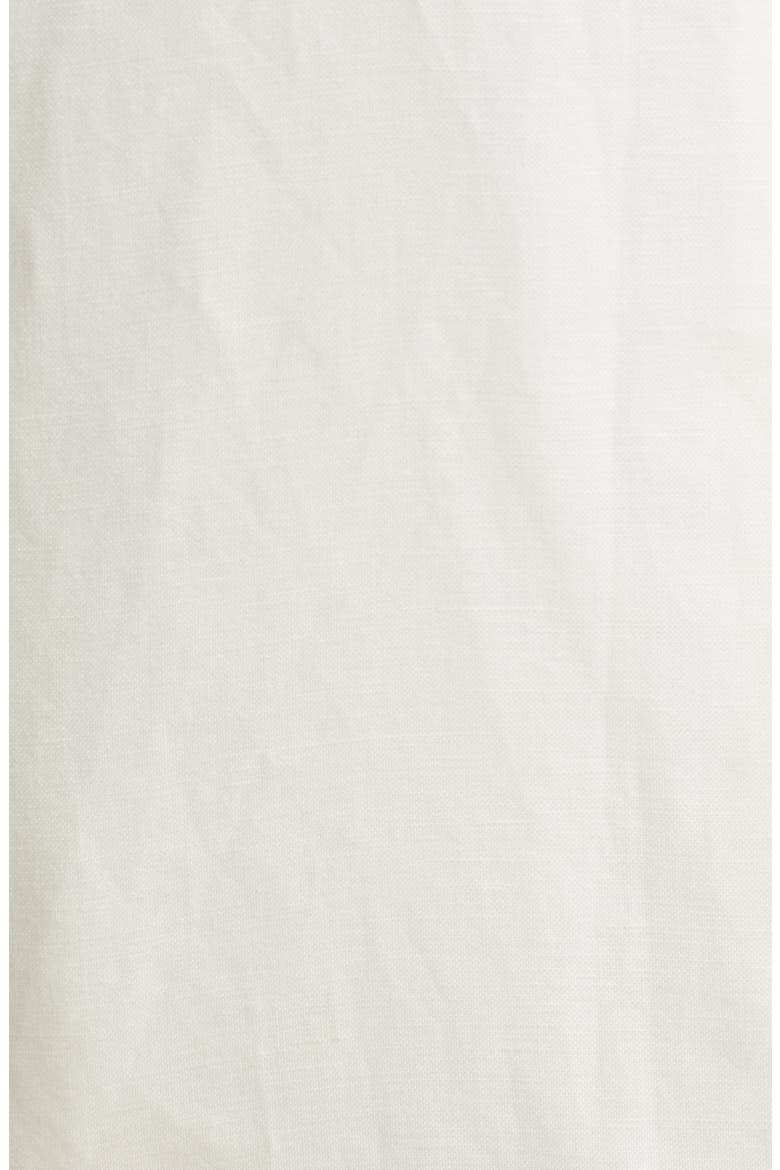 Linen Blend Blazer, Alternate, color, WHITE