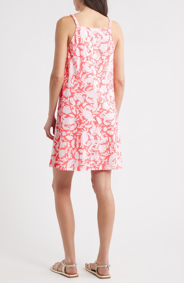 Lilly Pulitzer<sup>®</sup> Kyleigh Cotton Dress, Alternate, color, Cane Coral Crab Collab