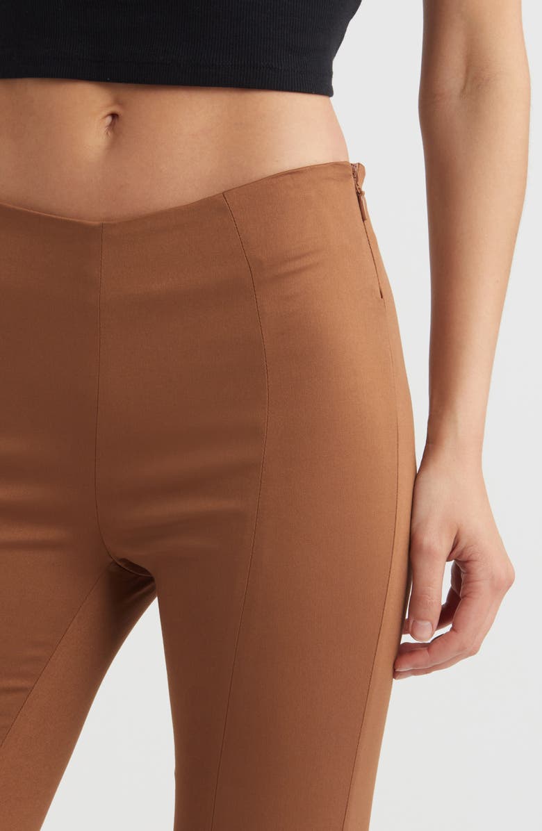 Mistress Rocks Flare Pants, Alternate, color, Brown