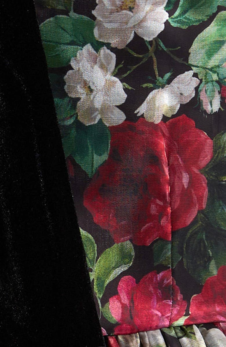 Pippa & Julie Kids' Eliana Rose Party Dress & Bolero Jacket Set, Alternate, color, Red