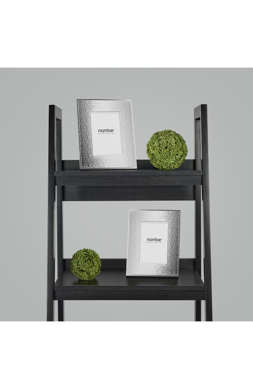 Nambe Nambé Hammered 4 X 6-inch Picture Frame In Silver
