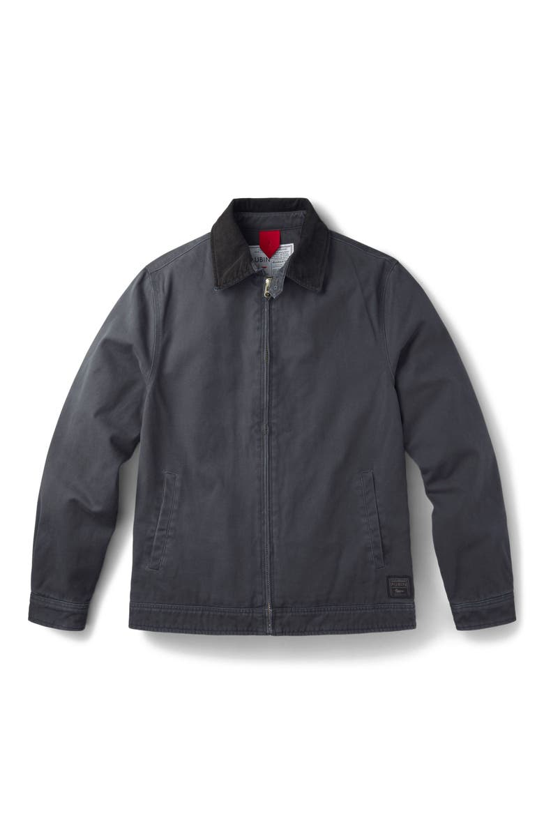 Aubin Newland Canvas Harrington Utility Jacket, Alternate, color, Washed Black
