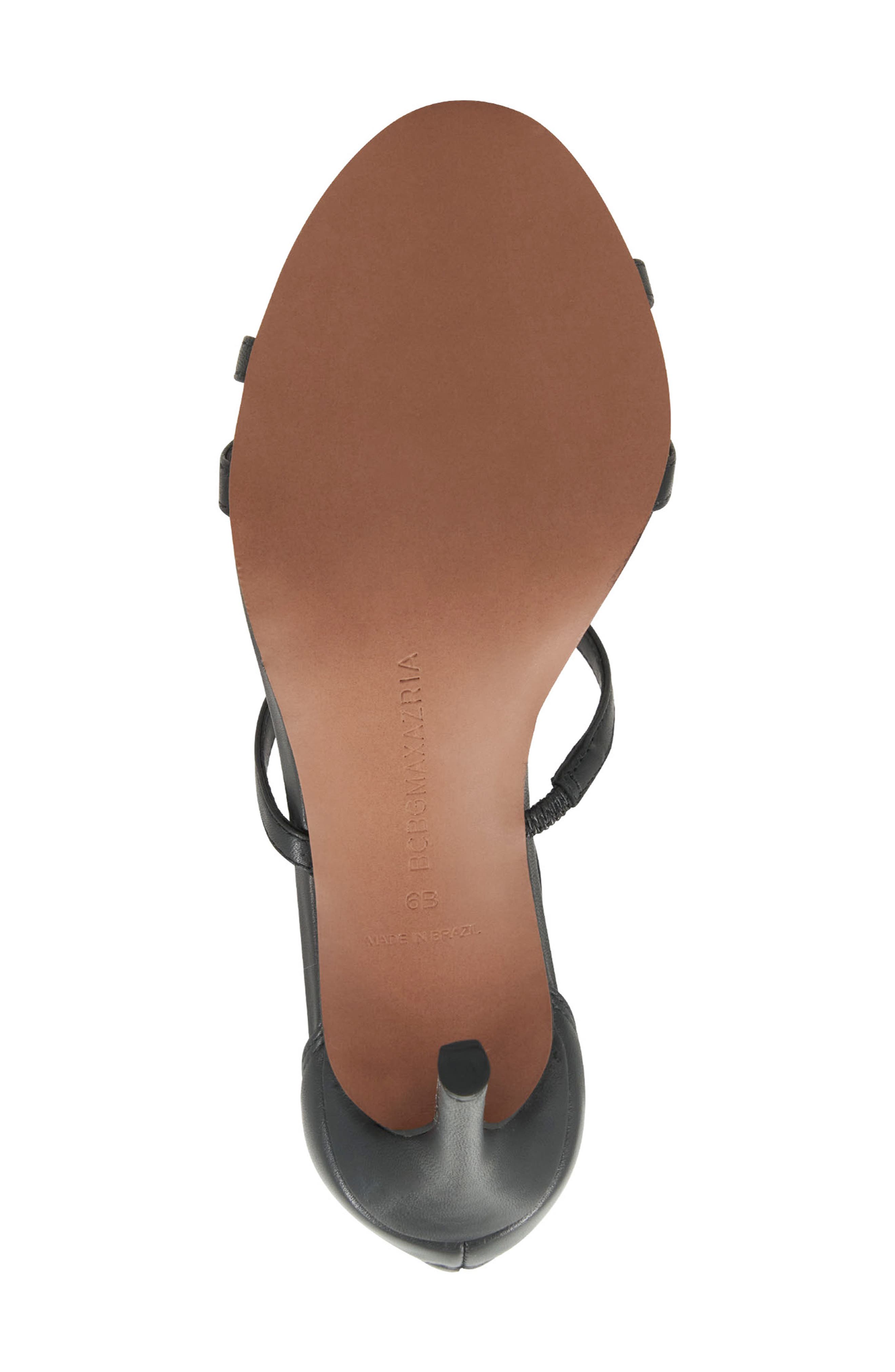 BCBGMAXAZRIA Singa Ankle Strap Sandal, Alternate, color, Black