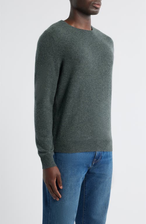 Nordstrom Cashmere Crewneck Sweater In Green