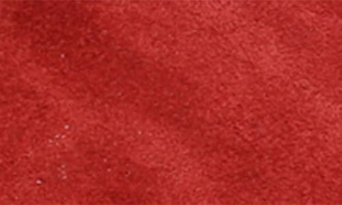 Ferragamo Switch Suede Drivers In Red