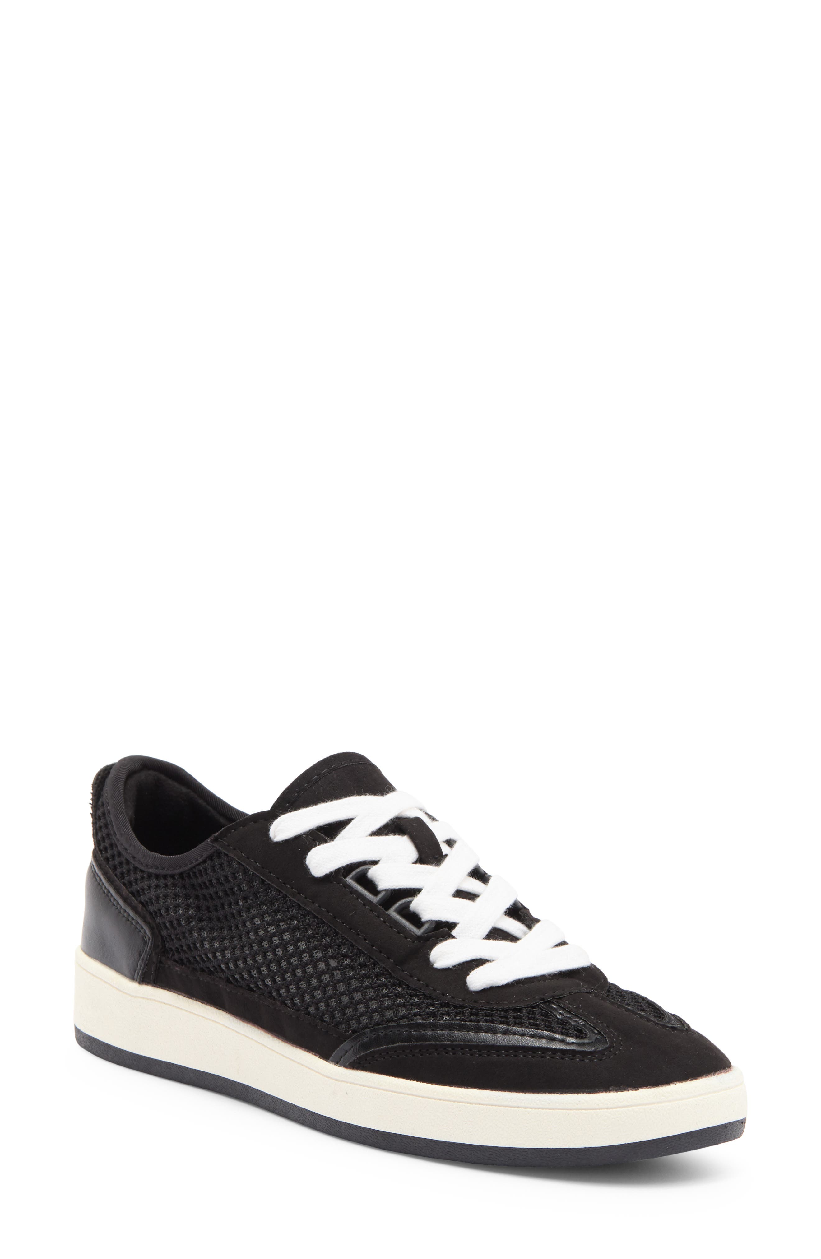 Anne Klein Adriela Low Top Sneaker, Main, color, Black Mesh