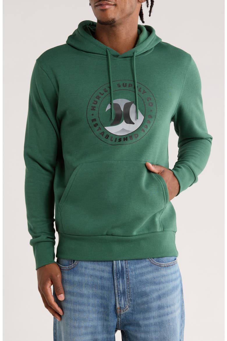 Wave Supply Graphic Hoodie, Main, color, JUNGLE