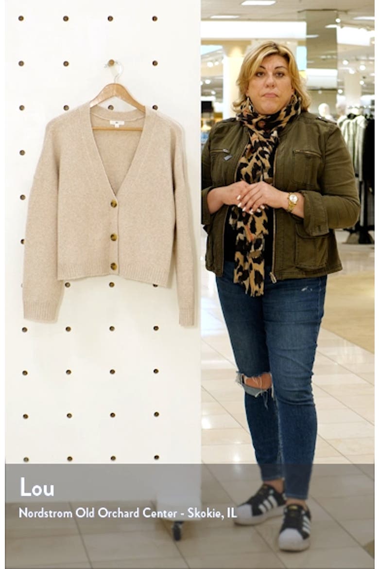 Crop Recycled Blend Cardigan video