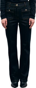 GERARD DAREL Ivana High Rise Flared Jeans
