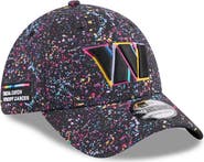 New Era Men's New Era  Black Washington Commanders 2025 NFL Crucial Catch 39THIRTY Flex Hat