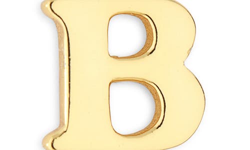 Marlyn Schiff Block Letter Initial Stud Earrings