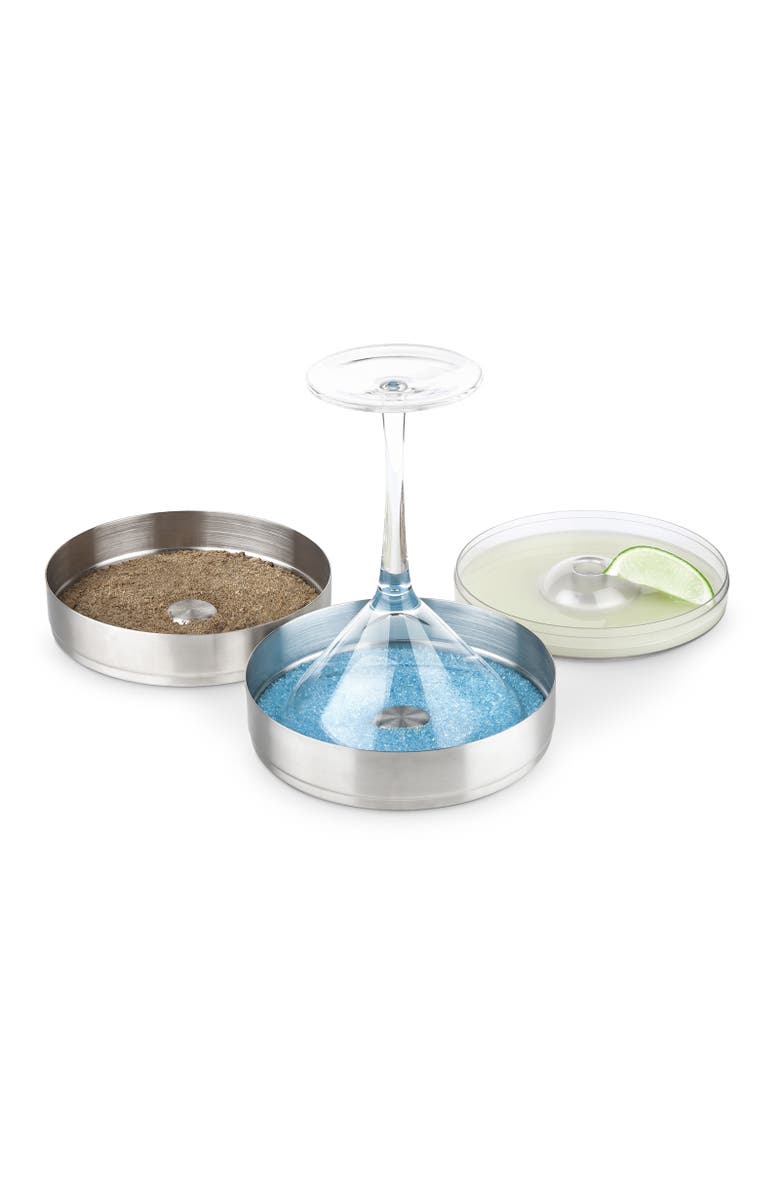 FINAL TOUCH 2 Tier Cocktail Rimmer, Main, color, Multicolored