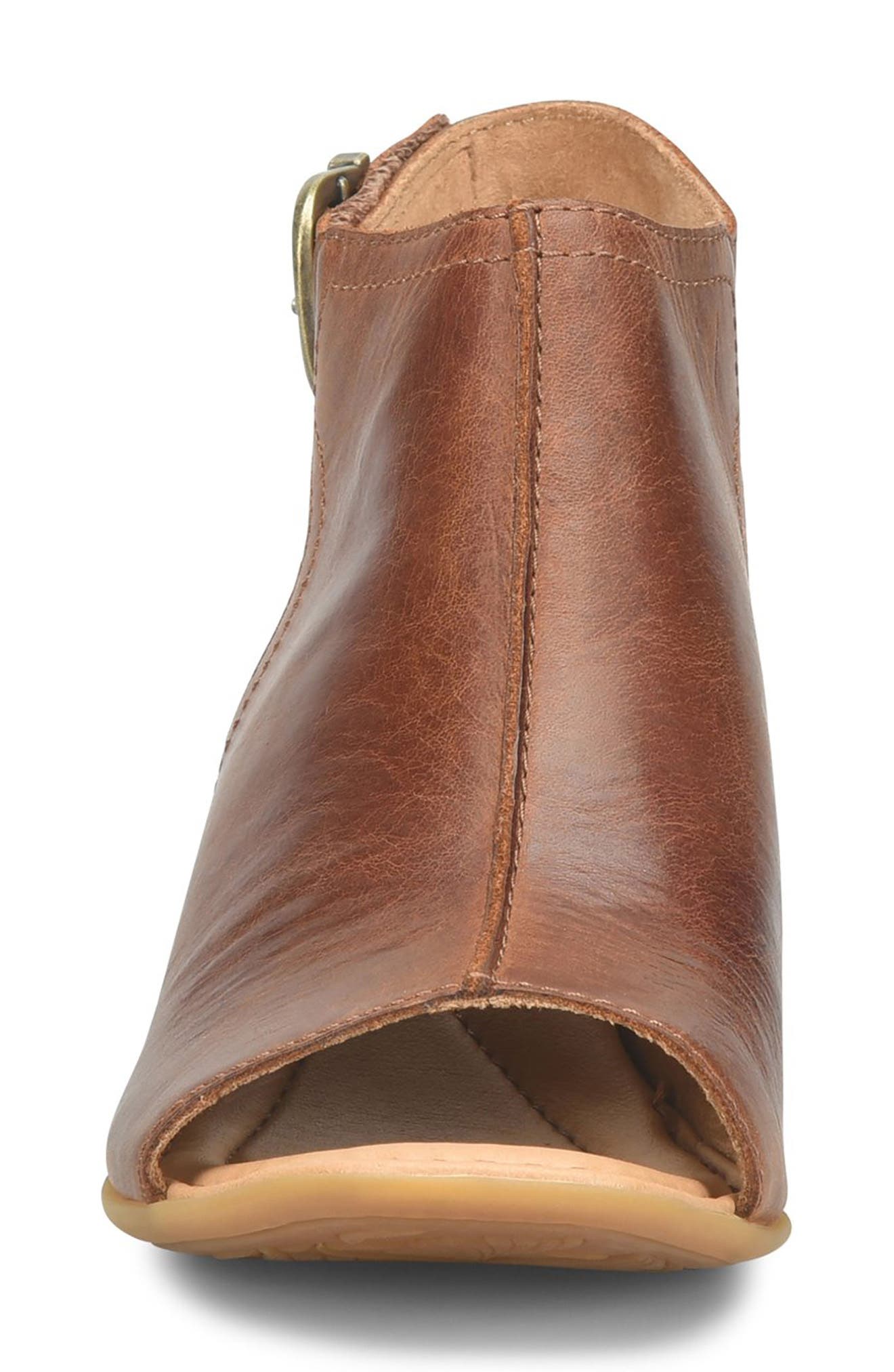 Sage Sandal, Alternate, color, BROWN LEATHER