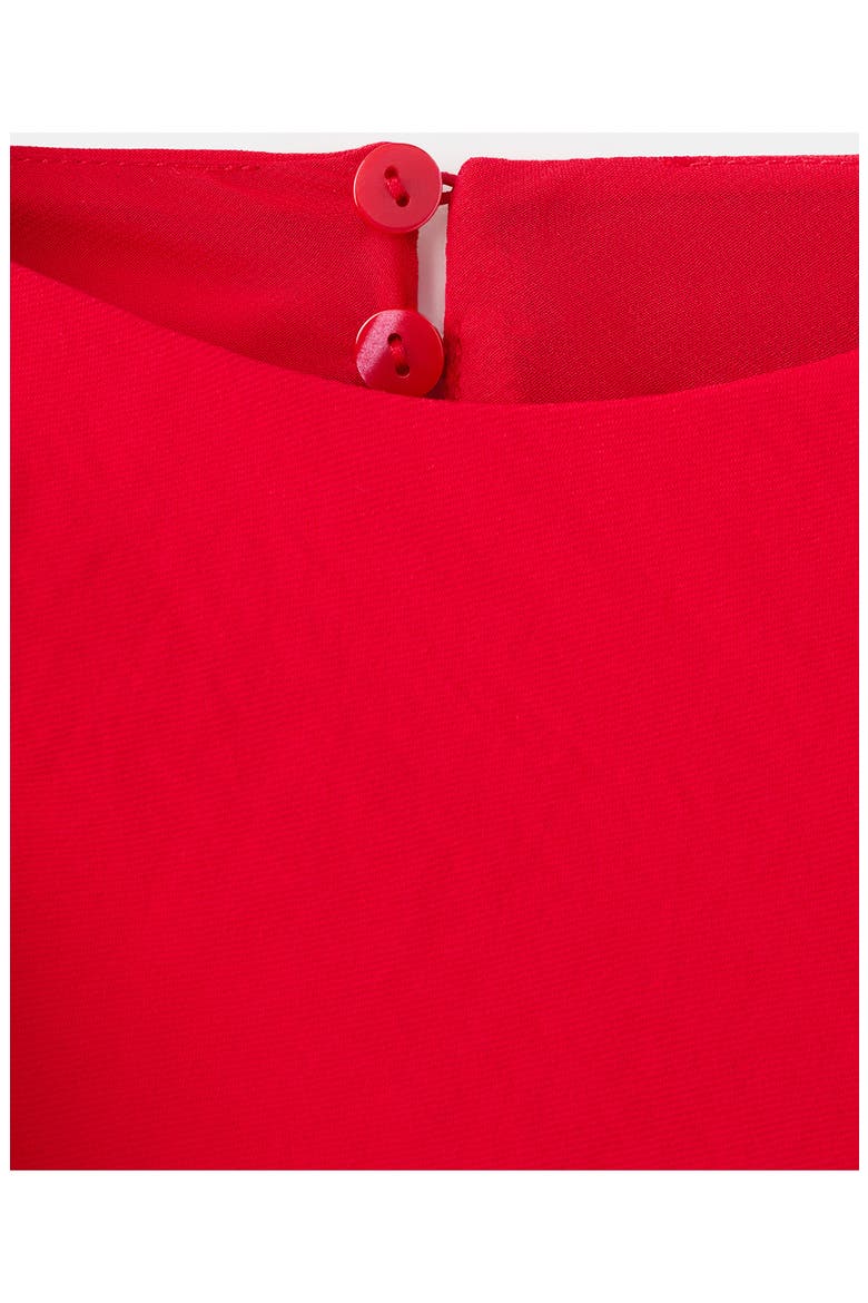 Vestido Sleeveless Asymmetric Midi Dress, Alternate, color, RED