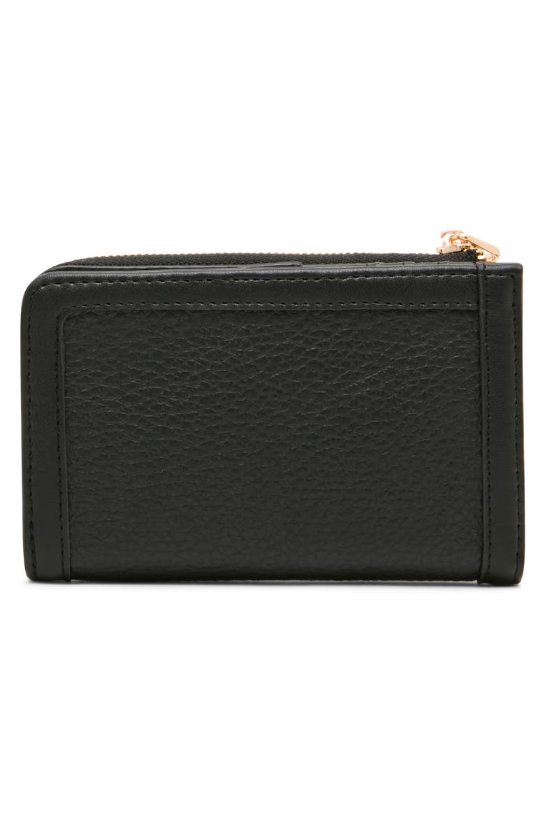 Bifold Wallet with Charms, Alternate, color, BLACK
