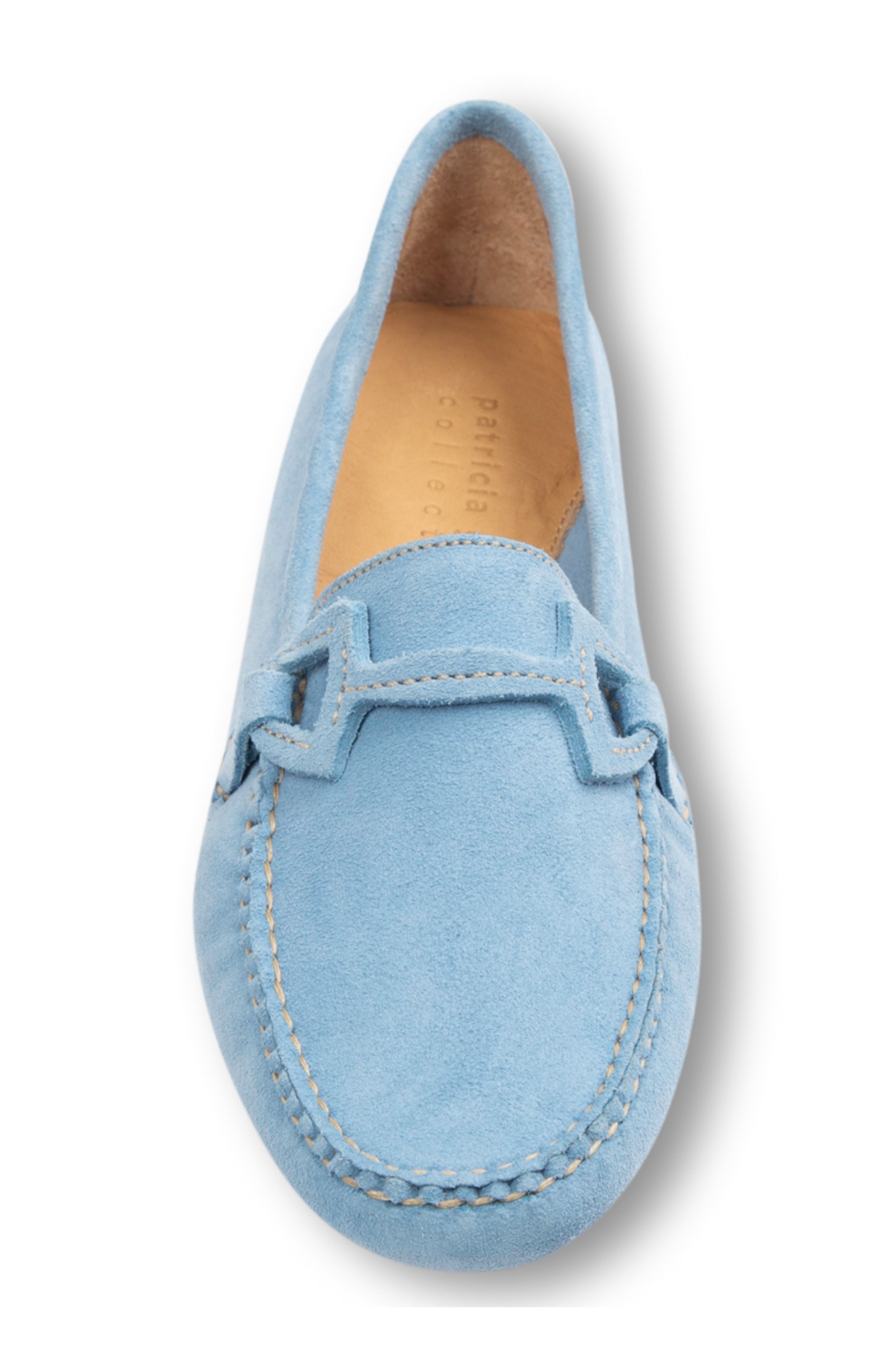 Jane Bit Loafer, Alternate, color, FRENCH BLUE SUEDE
