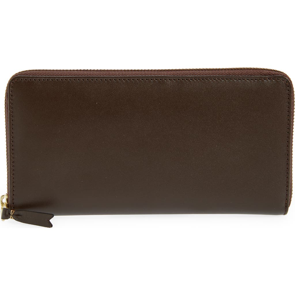 Comme des Garçons Wallets Classic Leather Zip Around Wallet in Brown  product
