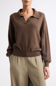 Lisa Yang Katriel Cashmere Polo Sweater