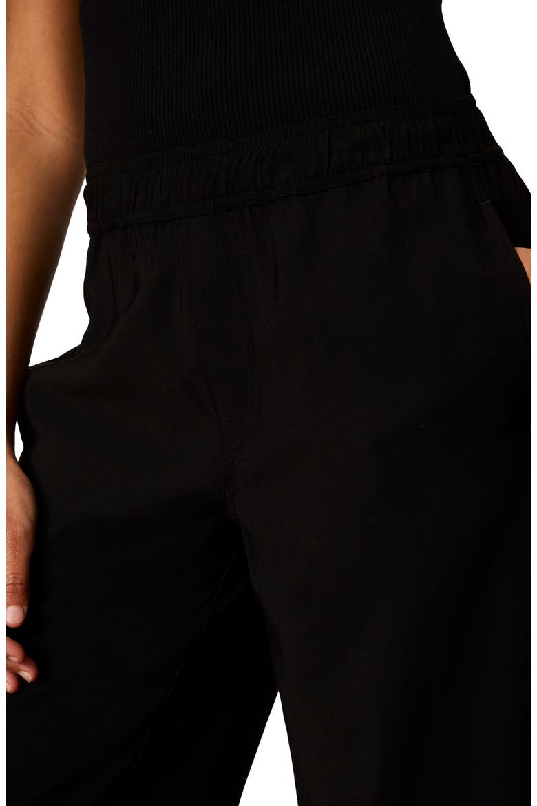 Micro Balloon Pants, Alternate, color, BLACK