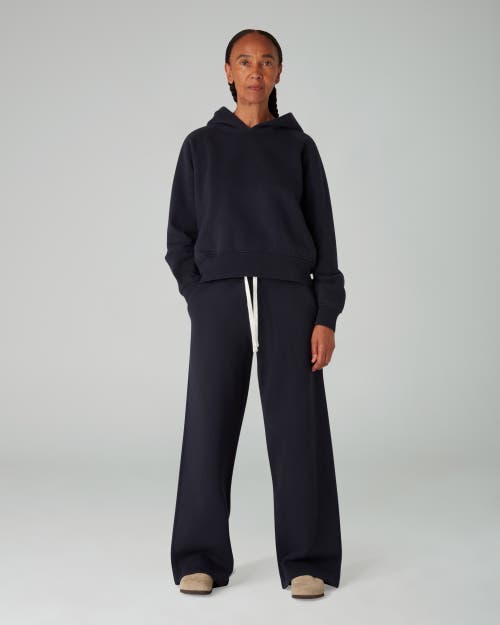NAVYGREY NAVYGREY THE VINTAGE-FIT HOODY 