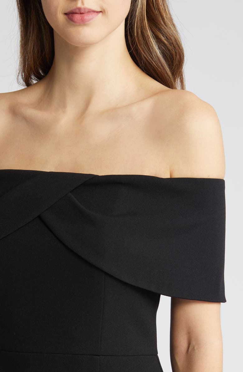 Vince Camuto Off the Shoulder Cocktail Dress, Alternate, color, 