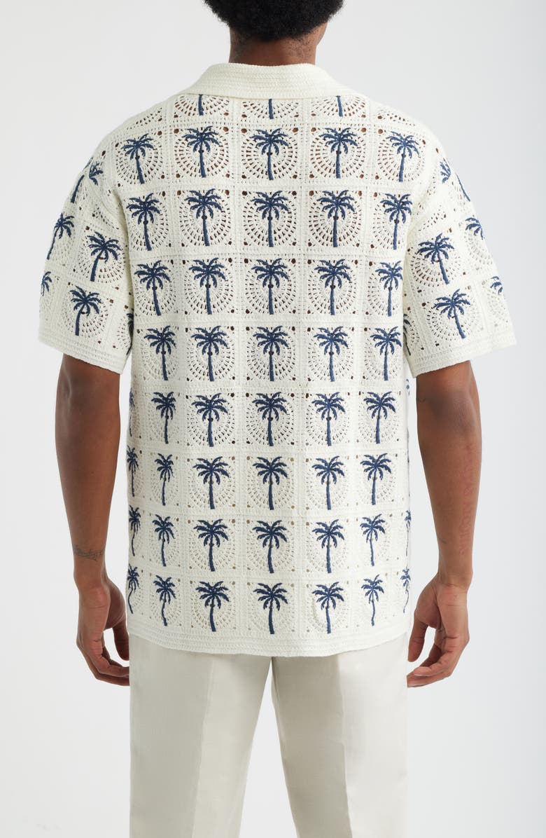 MAVRANS Palm Beach Crochet Polo, Alternate, color, 