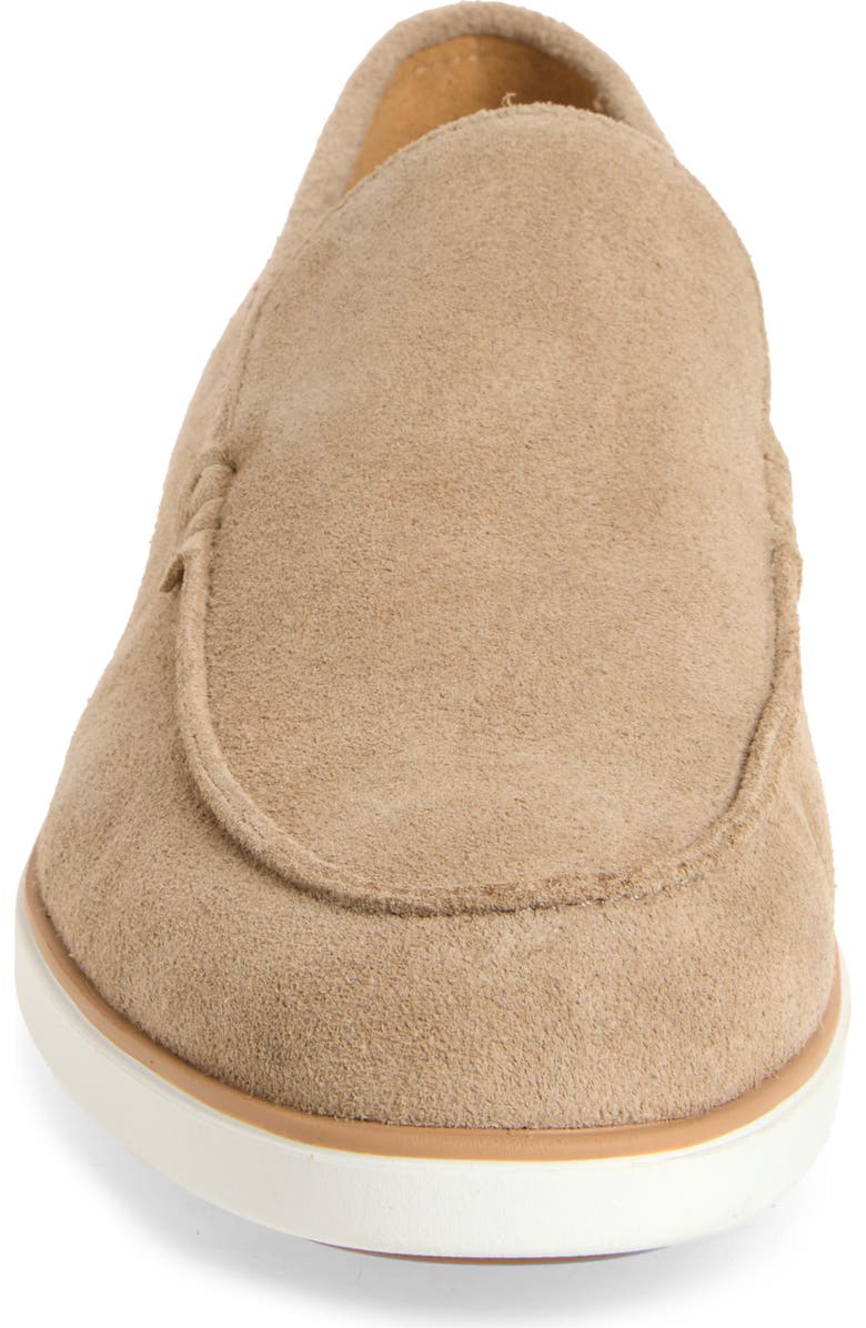 VITTORIO RUSSO Alto Loafer, Alternate, color, Silk Suede Cocoa