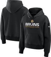 FANATICS Women's Fanatics Black Boston Bruins Authentic Pro Primary Pullover Hoodie