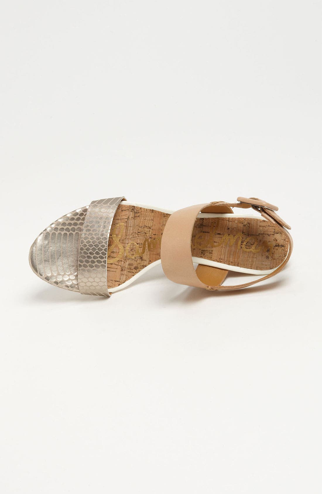 'Sutton' Sandal, Alternate, color, NATURAL/ LIGHT GOLD