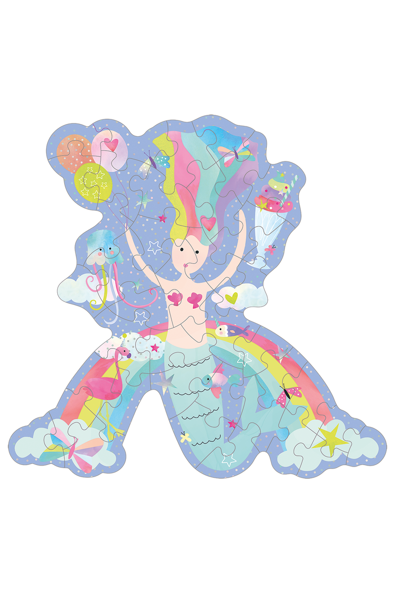 40pc Shaped Jigsaw with Shaped Box, Alternate, color, Fantasy