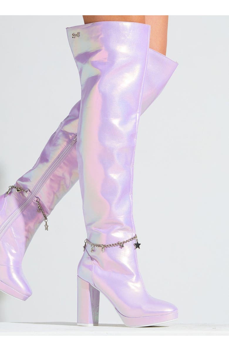 SPARKL NAOMI BOOT, Alternate, color, Purple