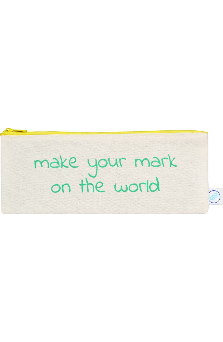 Dance Happy Make Your Mark pencil case, Main, color, Sweet Pea