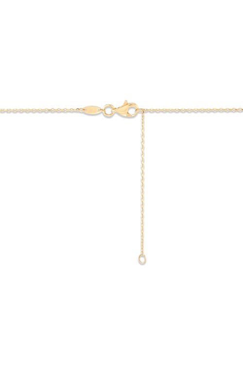 Frankie & Zoe Cross Pendant Necklace In Gold