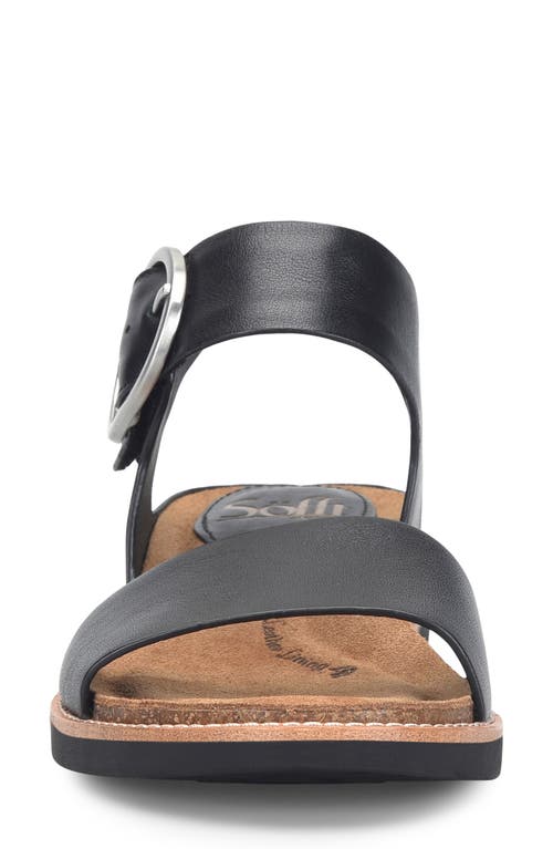 Söfft Bali Sandal In Black