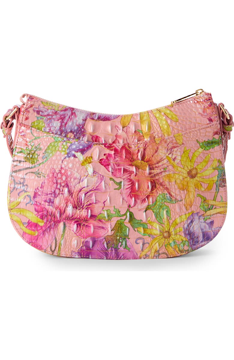 Brahmin Shayna Croc Embossed Leather Crossbody Bag, Alternate, color,