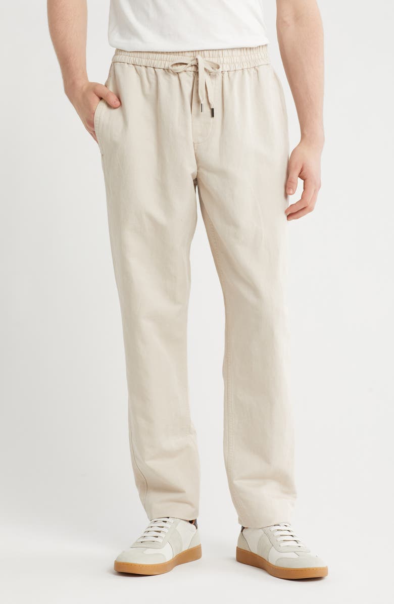Rodd & Gunn Bryan Bay Linen Blend Pants, Main, color, Oatmeal