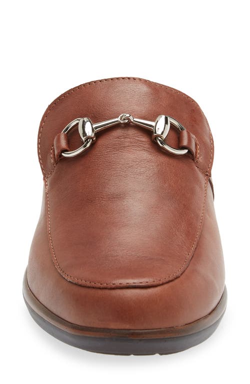 Naot Halny Mule In Soft Chestnut Leather