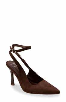 CHASE AND CHLOE Jazir Ankle Strap Pump
