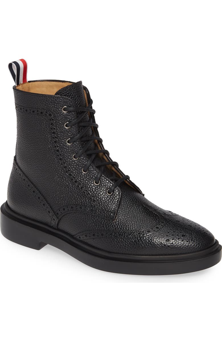 Thom Browne Wingtip Boot, Main, color,