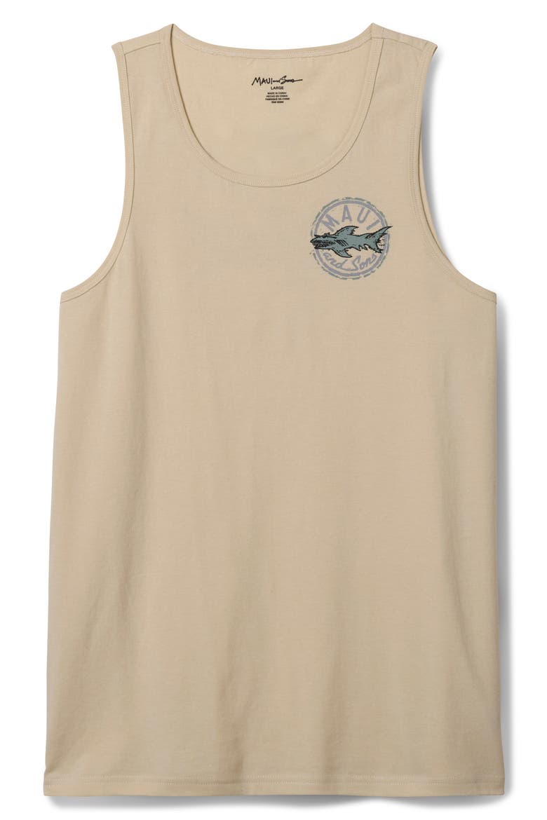 Aggro Cookie Graphic Tank, Alternate, color, VANILLA