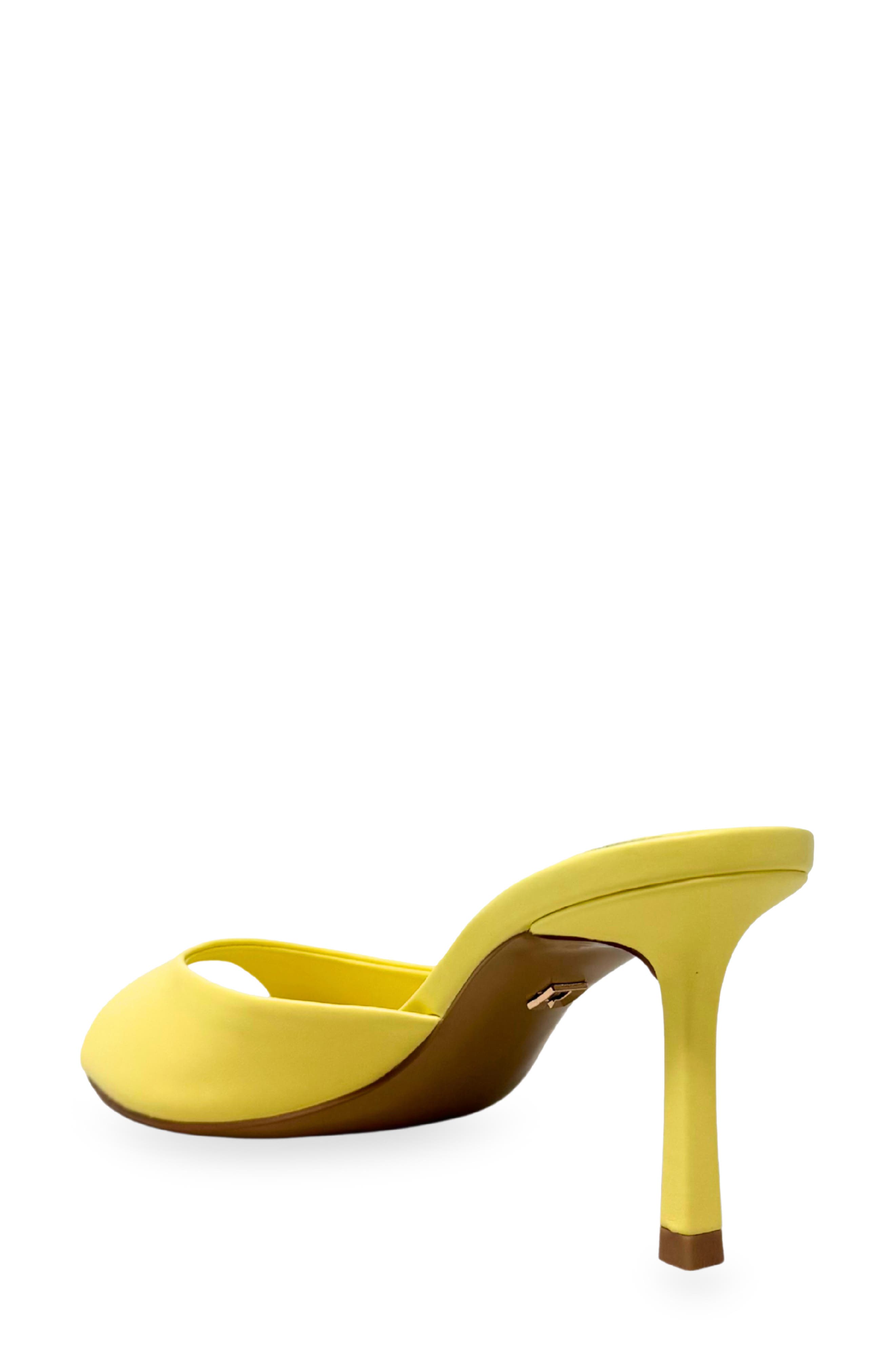 Elaine Slide Sandal, Alternate, color, YELLOW